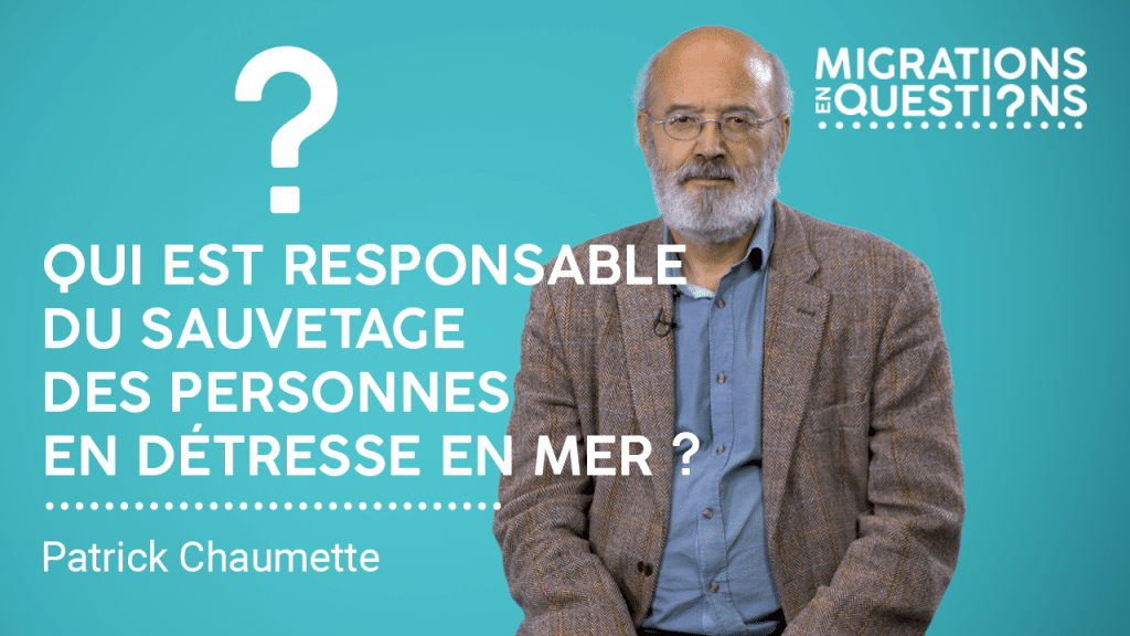 Qui est responsable du sauvetage des personnes en détresse en mer ?